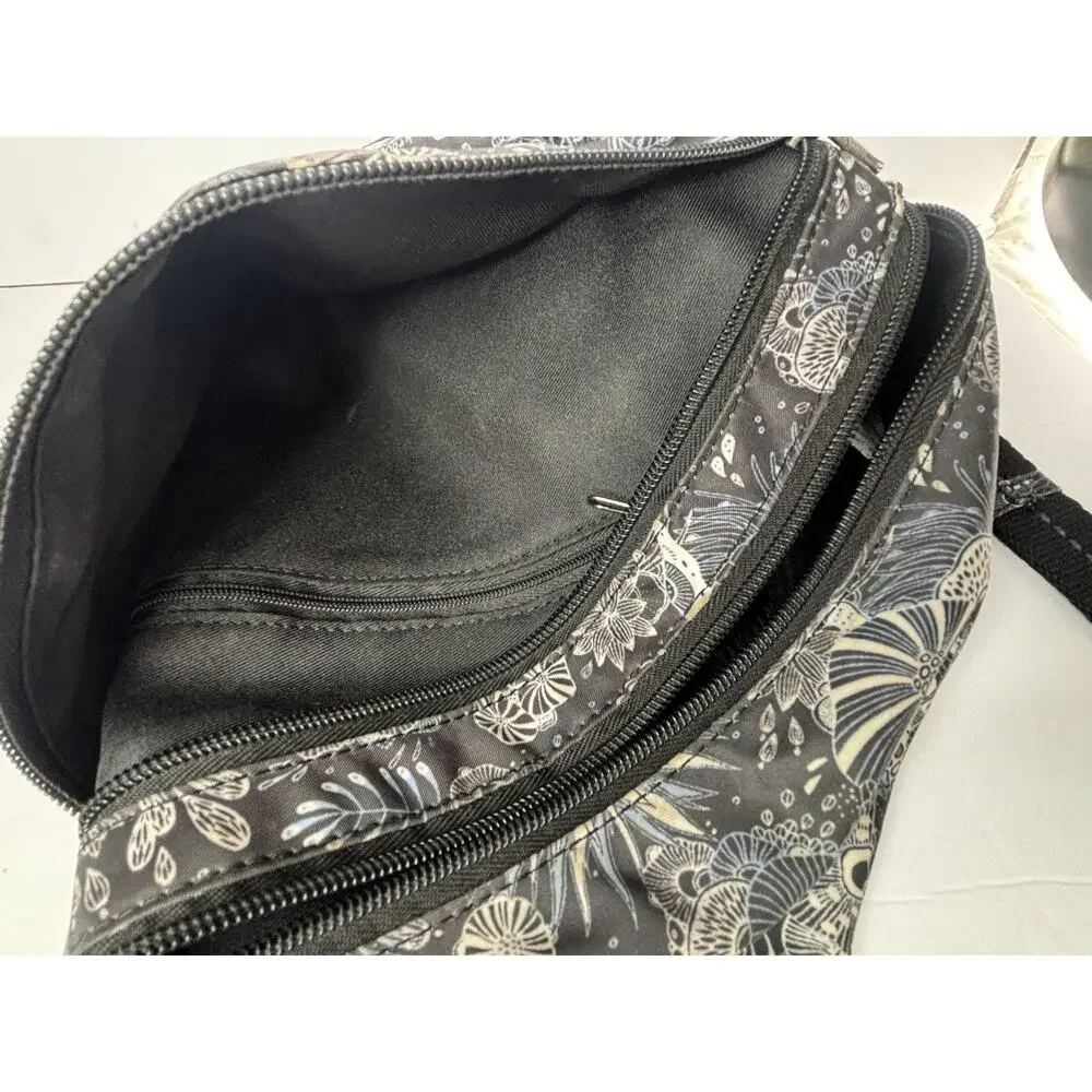 Sakroots 'On The Go' Sling Backpack Crossbody Midnight Seascape Sea Turtle - Picture 12 of 15